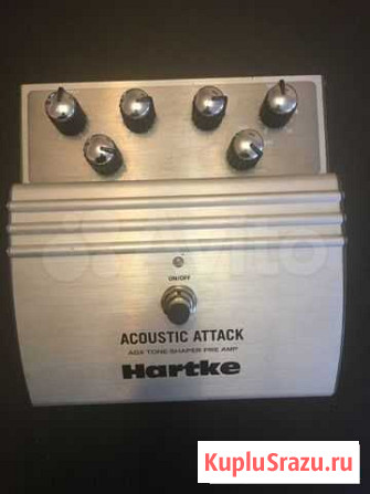 Hartke acoustic attack преамп для акуст. гитары Красноярск - изображение 1