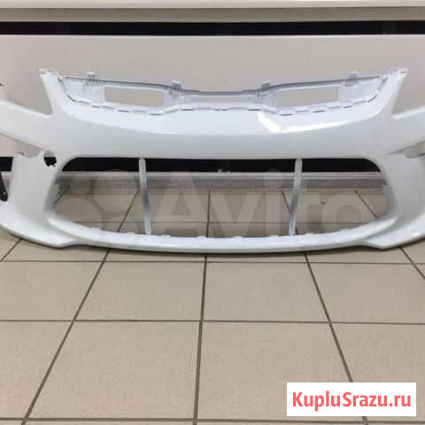 Бампер передний киа рио Kia 4 2017-2019 PGU белый Нижний Новгород - изображение 1