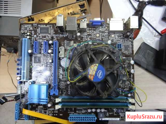 Сборка S1155(Asus) +Core i3(2100) +охлаждение Белгород - изображение 1
