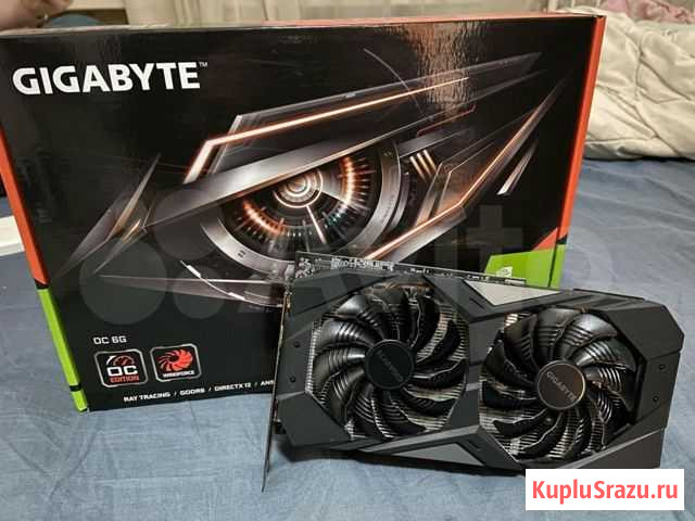 Игровая видеокарта Gigabyte RTX 2060 OC Пенза - изображение 1
