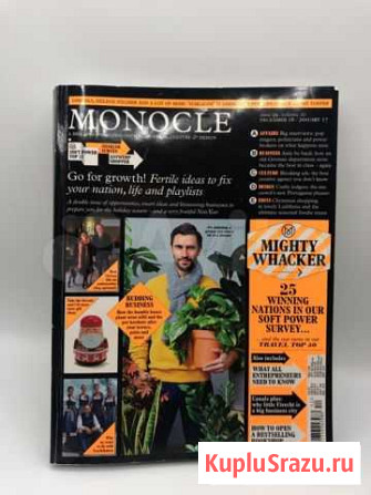 Monocle - журнал Январь 2017 Одинцово - изображение 1