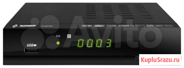 Цифровая приставка DVB-T2 telefunken TF-dvbt206 Краснодар - изображение 1