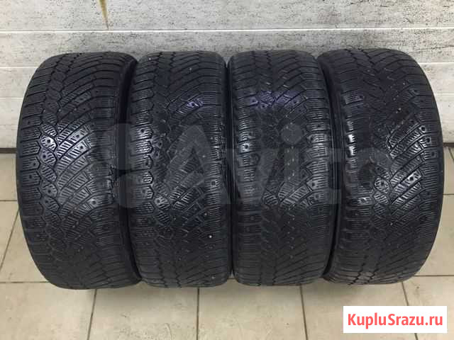 Комплект Continental ContiIceContact 215/50R17 Раменское - изображение 1