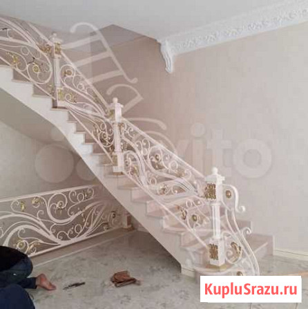 Кованые Перила Художественной Ковки tki2059b Ардон - изображение 1