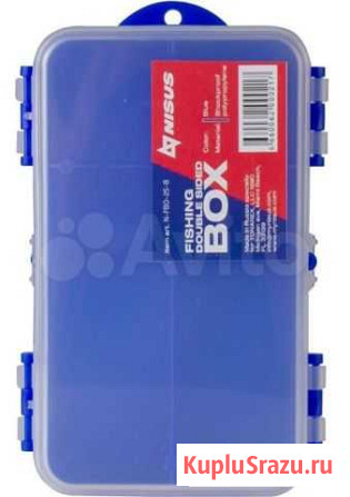 Коробочка для оснастки 8*14*3 (синяя) Nisus Барнаул - изображение 1