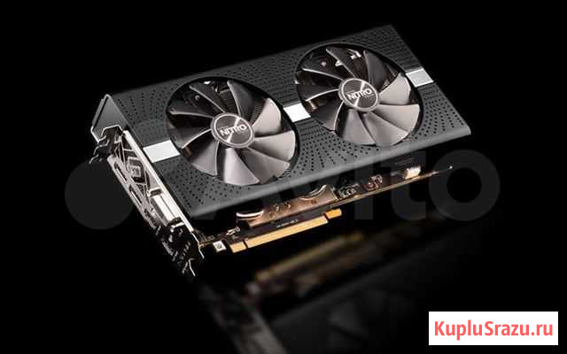 Видеокарта sapphire rx580 8gb nitro+ Челябинск - изображение 1