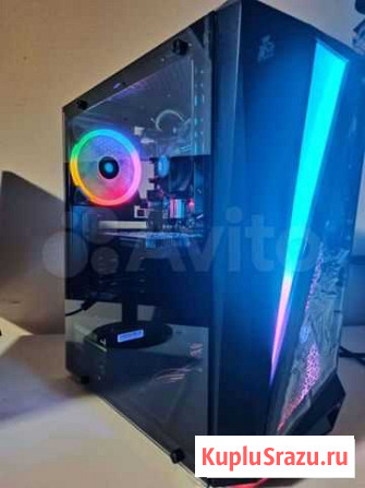 Игровой компьютер i3-9100F, GTX 1050Ti, 8gb, SSD Новосибирск - изображение 1
