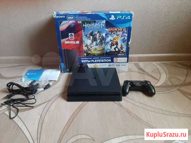 Sony PS4 slim 500gb Комсомольск-на-Амуре - изображение 1