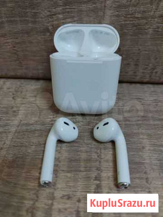 Наушники беспроводные Apple AirPods Красноярск - изображение 1