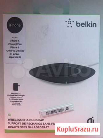 Belkin беспроводная зарядка оригинал Челябинск - изображение 1