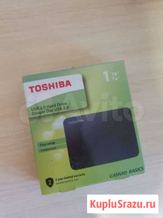 Внешний жесткий диск Toshiba Canvio Basics 1 TB Чебоксары - изображение 1