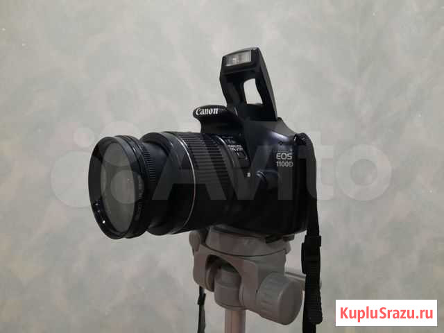 Зеркалка Canon EOS 1100D + штатив Дзержинск - изображение 1
