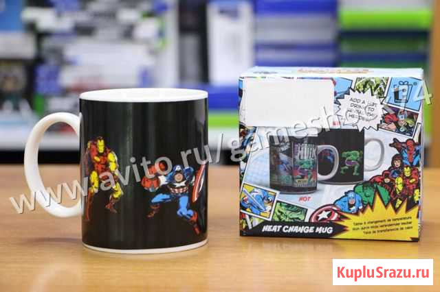 Кружка Marvel Comics Heat Change Челябинск - изображение 1