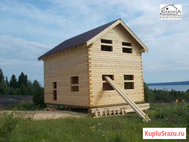 Строительство домов срубов из бруса Полазна - изображение 1