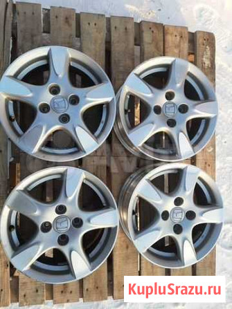 Оригинальные диски R14 Honda 4*100 Новосибирск - изображение 1