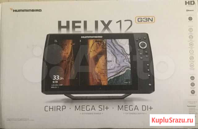 Эхолот Humminbird Helix 12x chirp mega SI+ G3N Екатеринбург - изображение 1