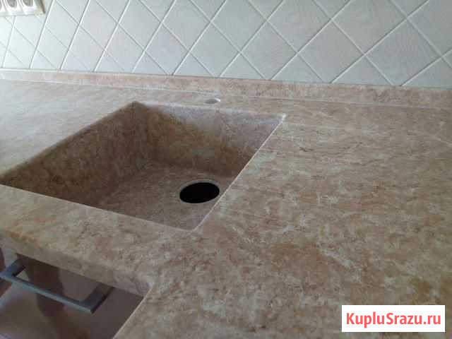 Столешница из искусственного камня Краснодар - изображение 1