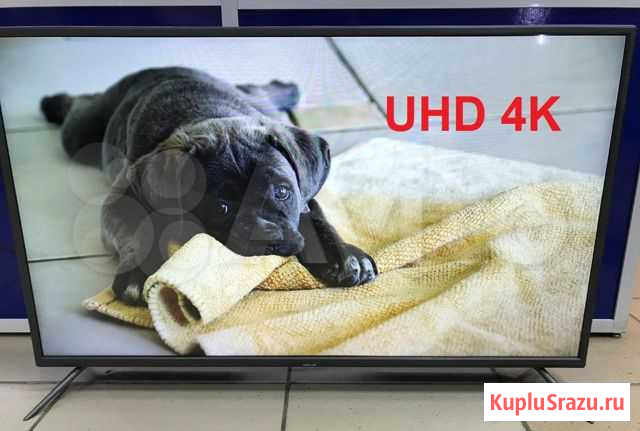 Большой smart телевизор UHD 4Kс голосовым поиском Краснодар - изображение 1