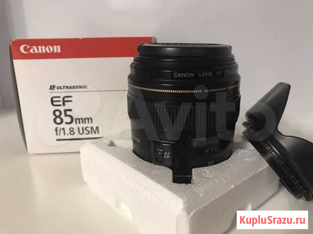 Объектив canon ef 85mm f1 8 usm Чита - изображение 1