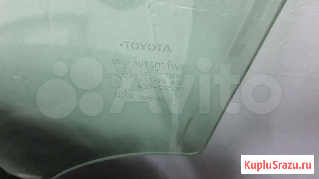 Стекло передней правой двери на Toyota camry 40 Чебоксары - изображение 1