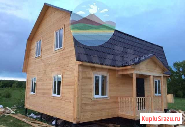 Сруб дома Выборг - изображение 1