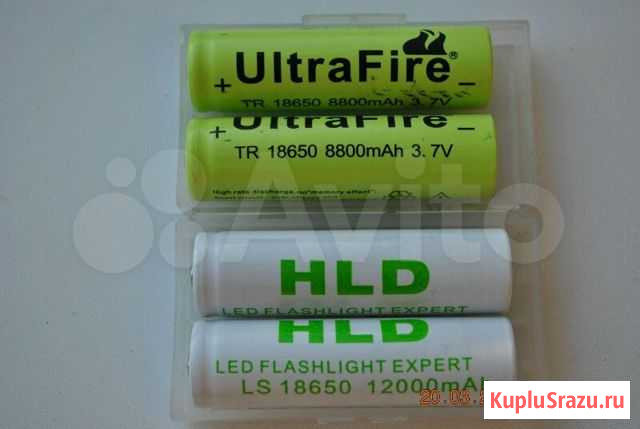 Аккумуляторы LI-ION 18650, 16340 (cr123a ) 26650 Новокузнецк - изображение 1
