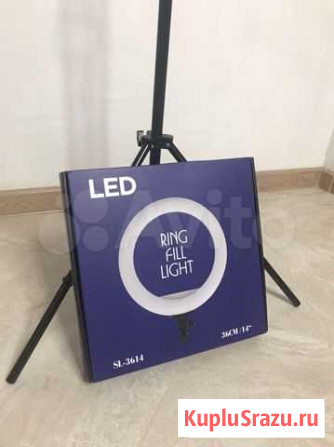 Кольцевая лампа Селфи кольцо LED 36 см Электросталь - изображение 1