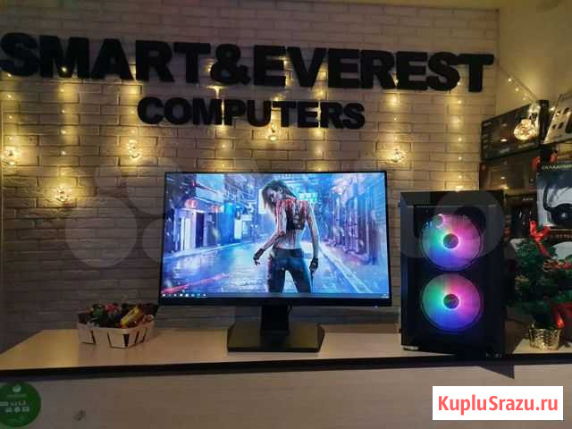 Игровой пк Ryzen 7 2700/16/GTX 1080 8GB Гарантия Воронеж - изображение 1