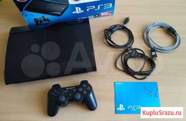 Sony PS3 Super Slim 500GB (Прошита) +Игры Нижний Тагил - изображение 1