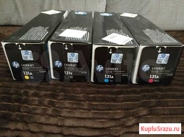 Новый оригинальный набор картриджей Москва - изображение 1