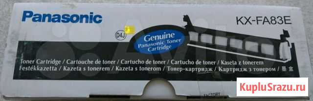 Картридж KX-FA83E Москва - изображение 1