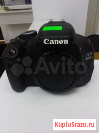 Фотоаппарат Canon EOS 600D (body) (еа 24291) Курск - изображение 1