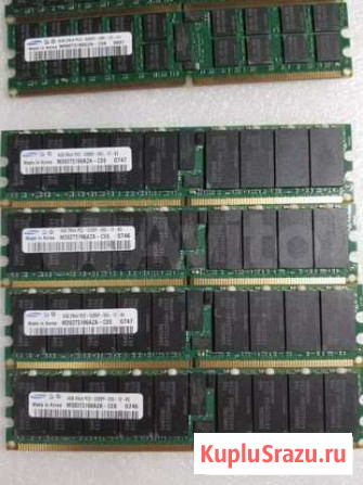 Серверная память ddr2 ecc reg 4гб не для пк Чебоксары - изображение 1
