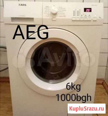 AEG 6 KG Стиральная машина-автомат Барнаул - изображение 1