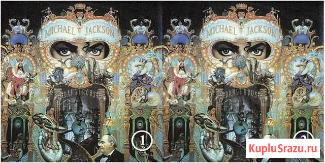 Michael Jackson Dangerous, 2 LP, 1991 г Сургут - изображение 1