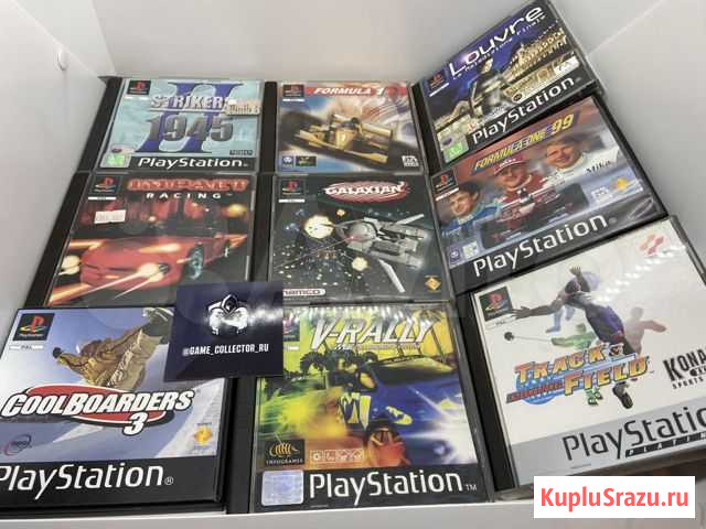 Лицензионные Игровые Диски Для Sony Ps1 С Мануалам Тольятти - изображение 1