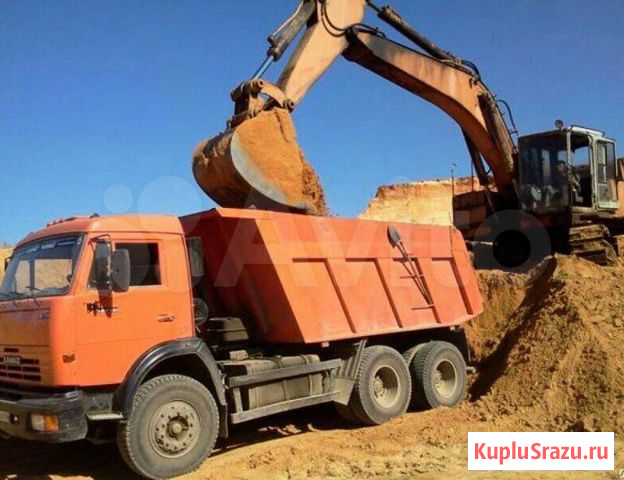 Песок,щебень от1куб.,отсев, керамзит Курск - изображение 1