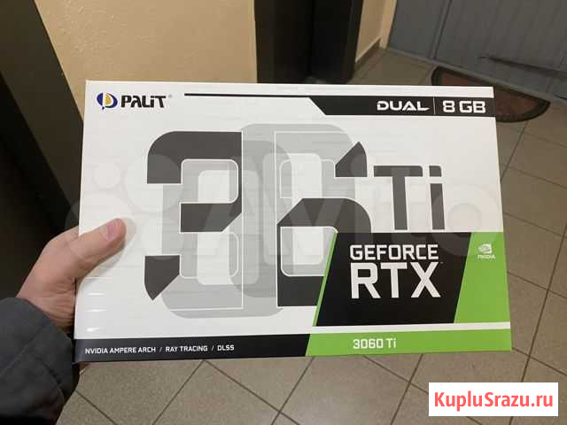 RTX 3060ti Palit dual Звенигород - изображение 1