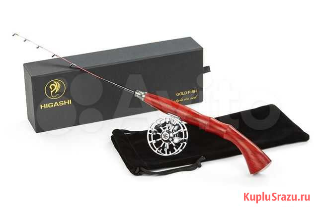 Удилище зимнее higashi Gold Fish 20гр (cherry) Хабаровск - изображение 1