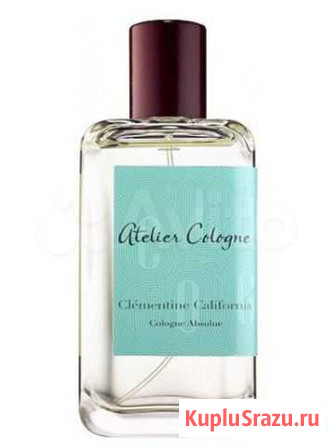 Atelier cologne clementine california Парфюм Ниша Воронеж - изображение 1