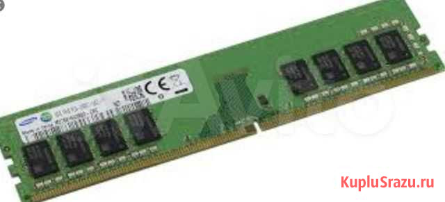 Оперативная память 16(2x8) гб samsung DDR4 2666 b Пенза - изображение 1