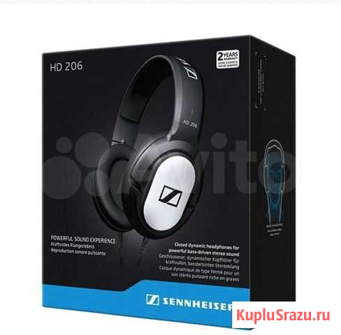 Наушники Sennheiser HD 206 Краснодар - изображение 1