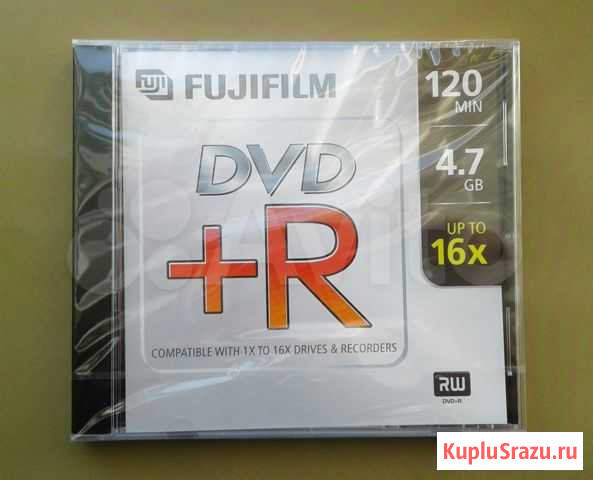 Диск Fujifilm DVD+R новый продаю Самара - изображение 1