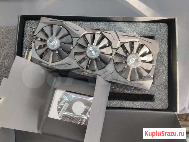 Asus rog strix radeon rx vega 56 oc gaming 8gb Челябинск - изображение 1