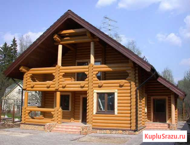 Строим дома из оцилиндрованного и рубленого бревна Владикавказ - изображение 1