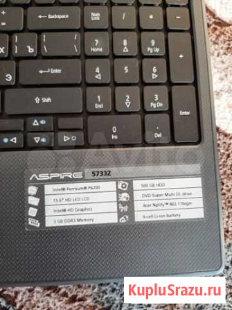 Ноутбук Acer Aspire 5733Z Новосибирск - изображение 1
