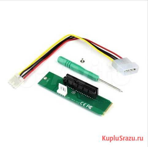 Переходник с разъема M2 на PCI-E 4x Абакан - изображение 1
