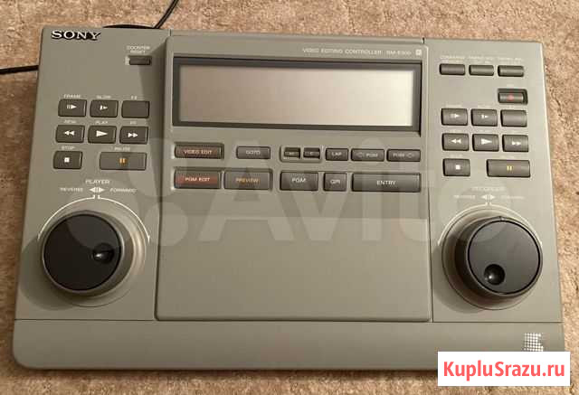 Sony RM-E500 video editing controller Екатеринбург - изображение 1