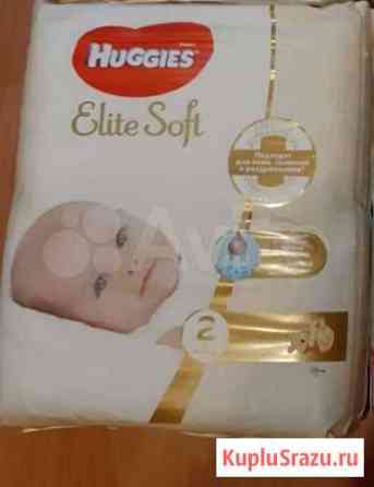 Подгузники Huggies Elite Soft 2 Санкт-Петербург