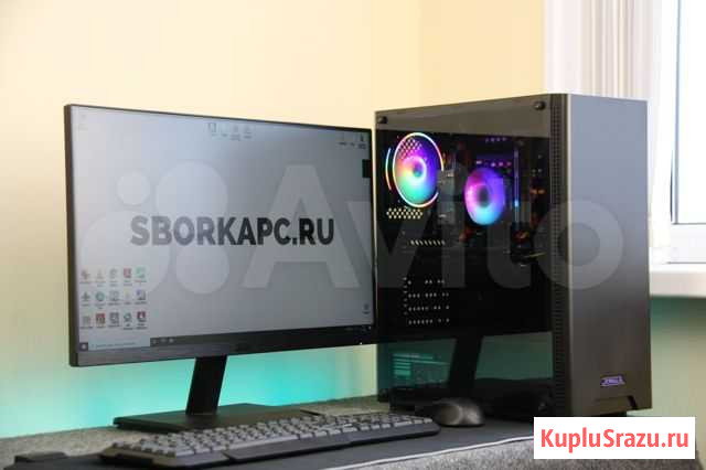 Игровой 6\12 ядер +32gb + Rx 570 4gb +ssd128+500 Краснодар - изображение 1